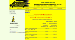 Desktop Screenshot of pkw-vermietung.at